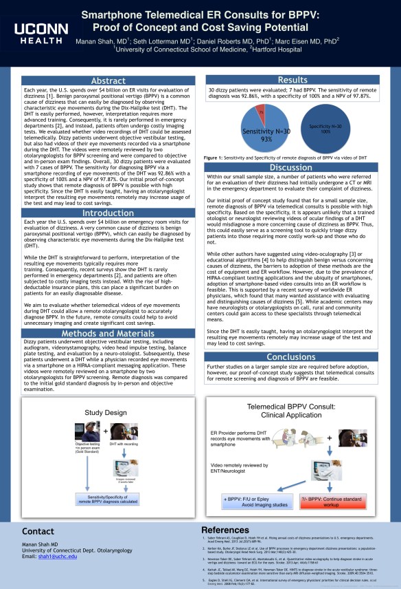 Telemedical BPPV Consults Poster .001